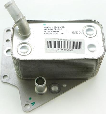 ATMMotoren 10009205 - Oil Cooler, engine oil car-mod.net