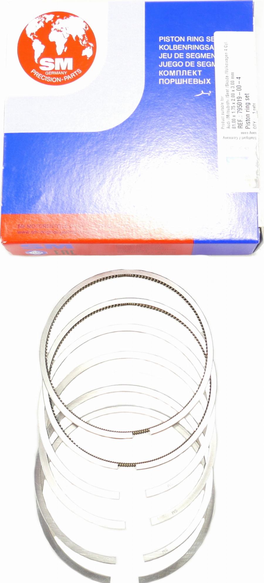 ATMMotoren 10004823 - Piston Ring car-mod.net