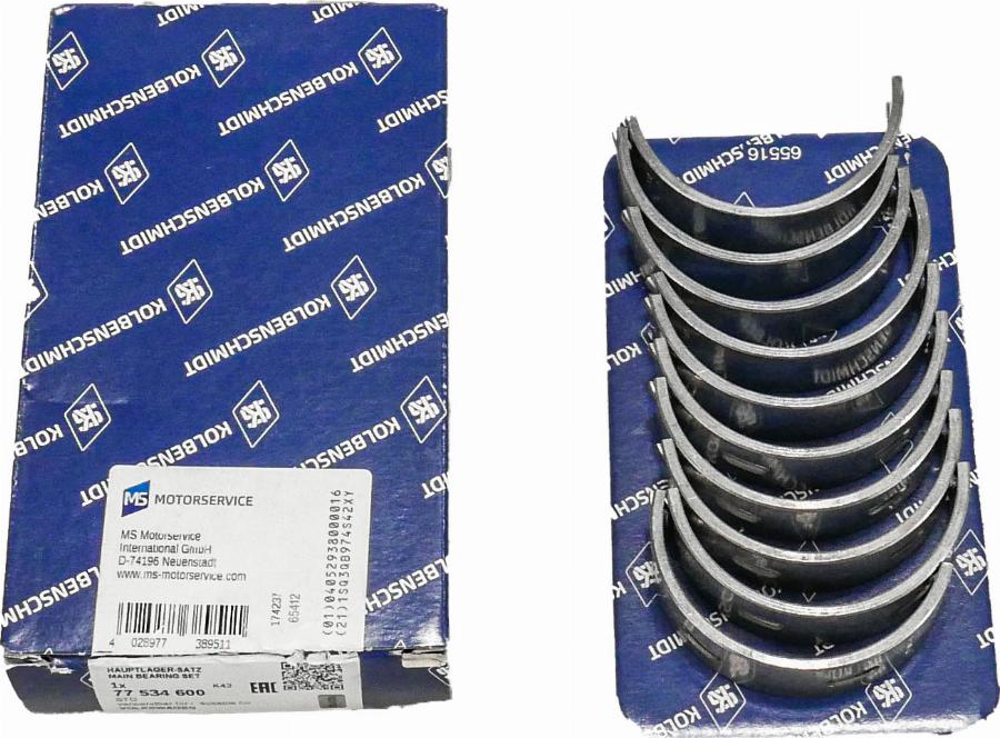 ATMMotoren 10003326 - Crankshaft Bearing Set car-mod.net