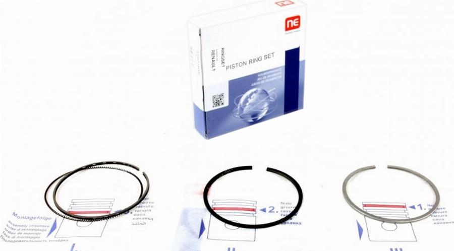 ATMMotoren 10015231 - Piston Ring car-mod.net