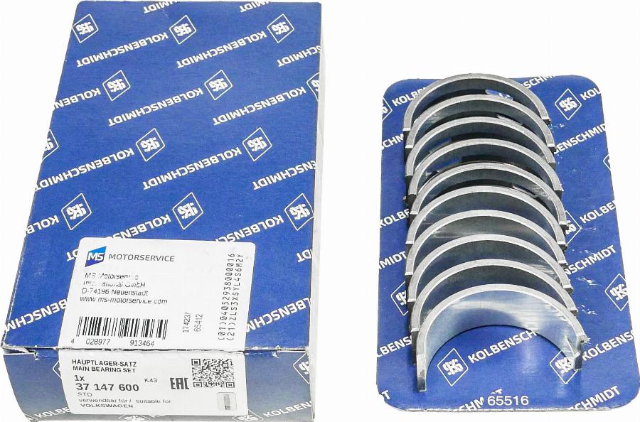 ATMMotoren 10021883 - Crankshaft Bearing Set car-mod.net