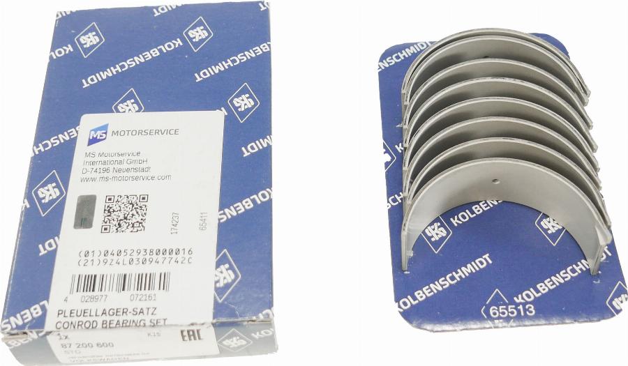 ATMMotoren 10016746 - Crankshaft Bearing Set car-mod.net