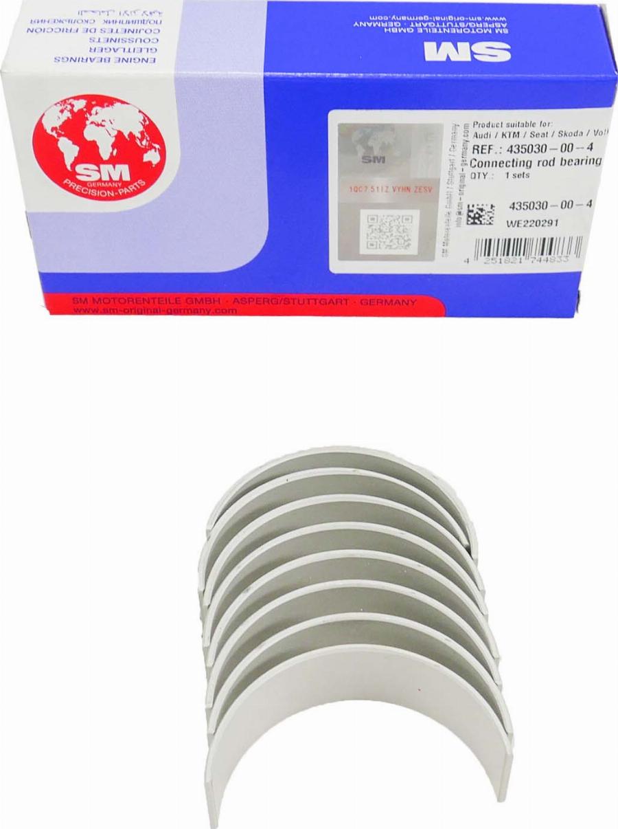 ATMMotoren 10030629 - Crankshaft Bearing Set car-mod.net