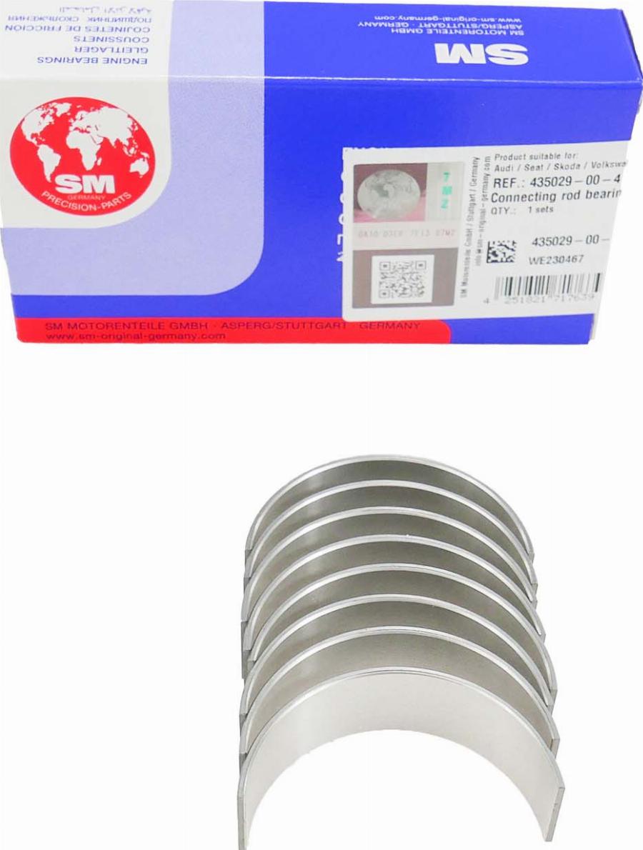 ATMMotoren 10030627 - Crankshaft Bearing Set car-mod.net