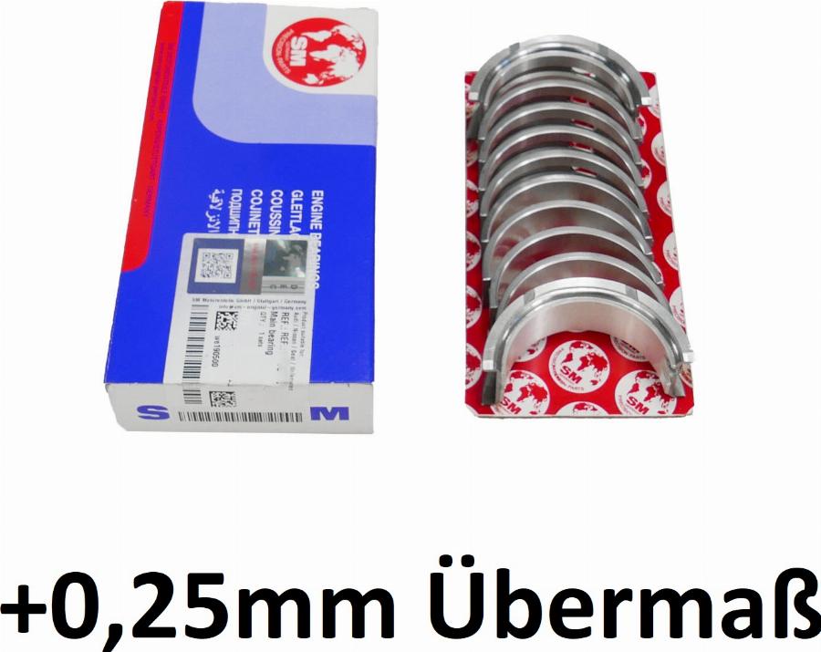 ATMMotoren 10031231 - Crankshaft Bearing Set car-mod.net