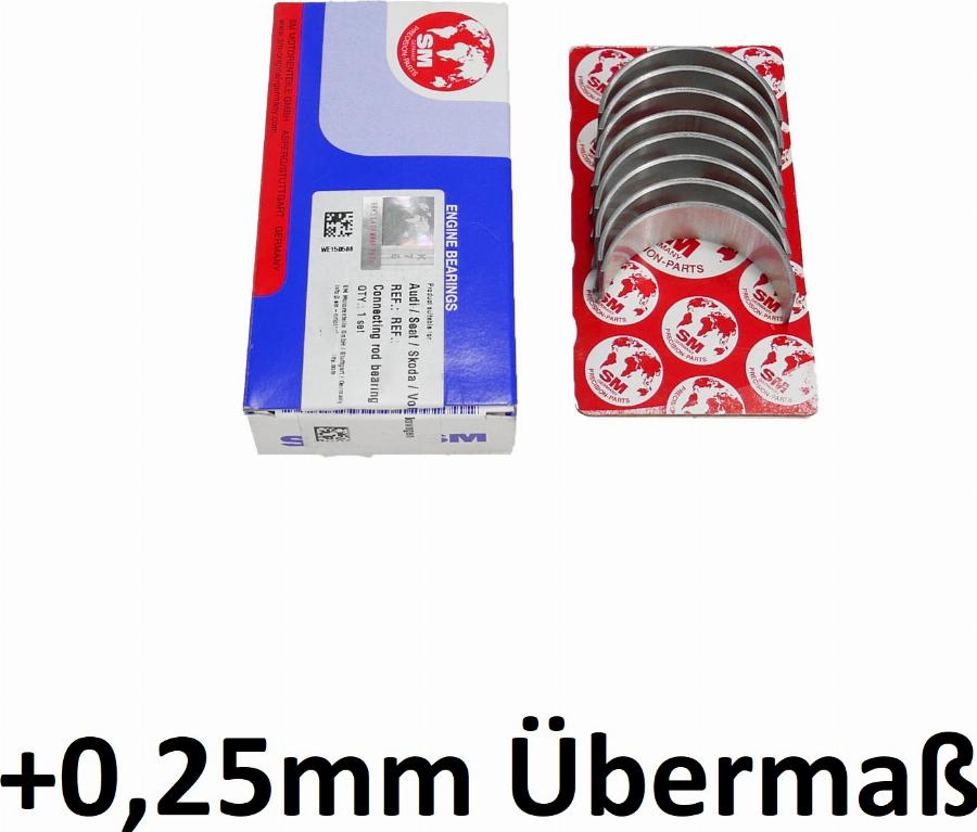 ATMMotoren 10031233 - Crankshaft Bearing Set car-mod.net