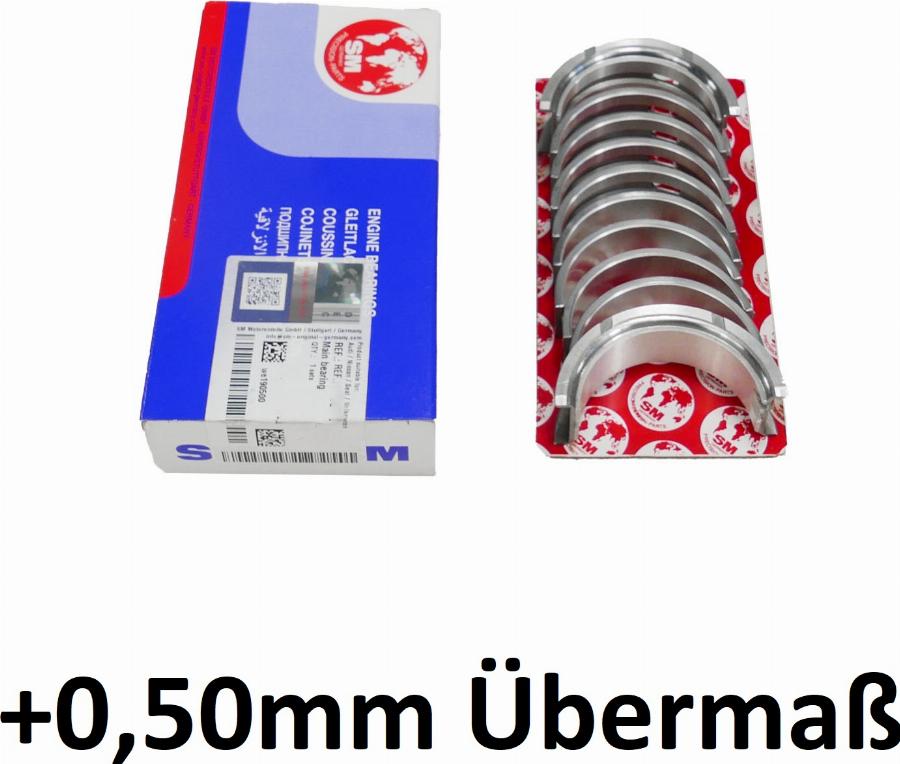 ATMMotoren 10031232 - Crankshaft Bearing Set car-mod.net