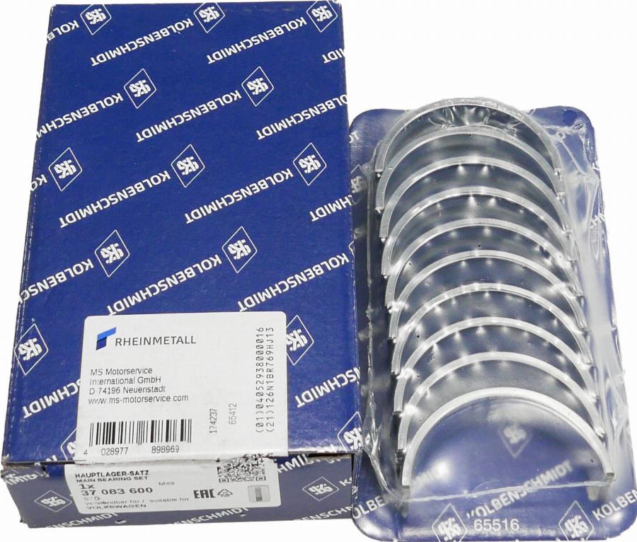 ATMMotoren 10029872 - Crankshaft Bearing Set car-mod.net