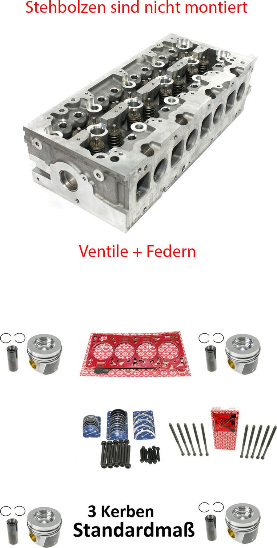 ATMMotoren 10024948 - Cylinder Head car-mod.net