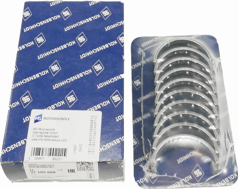 ATMMotoren 10021548 - Crankshaft Bearing Set car-mod.net