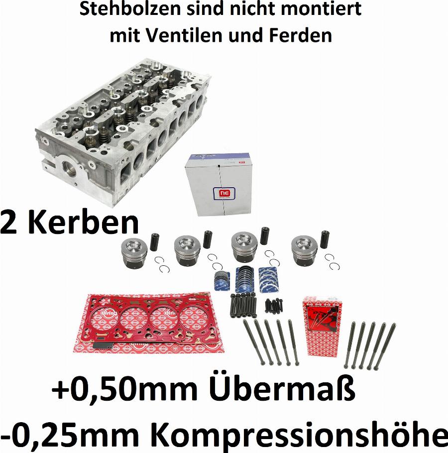 ATMMotoren 10028197 - Cylinder Head car-mod.net