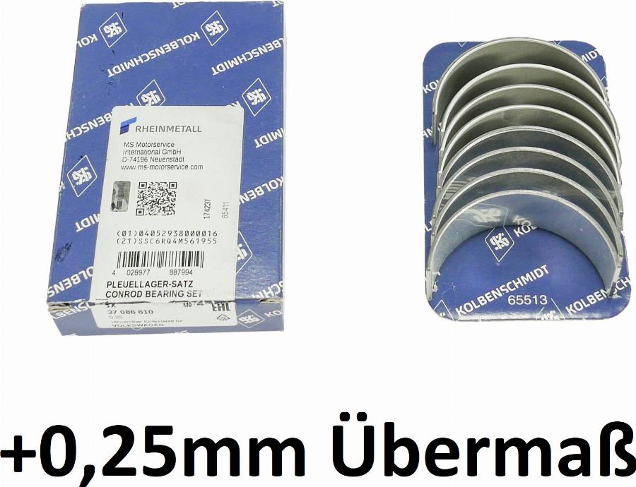 ATMMotoren 10028750 - Crankshaft Bearing Set car-mod.net