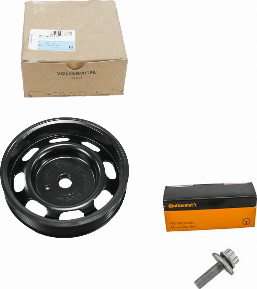 ATMMotoren 10023991 - Belt Pulley, crankshaft car-mod.net