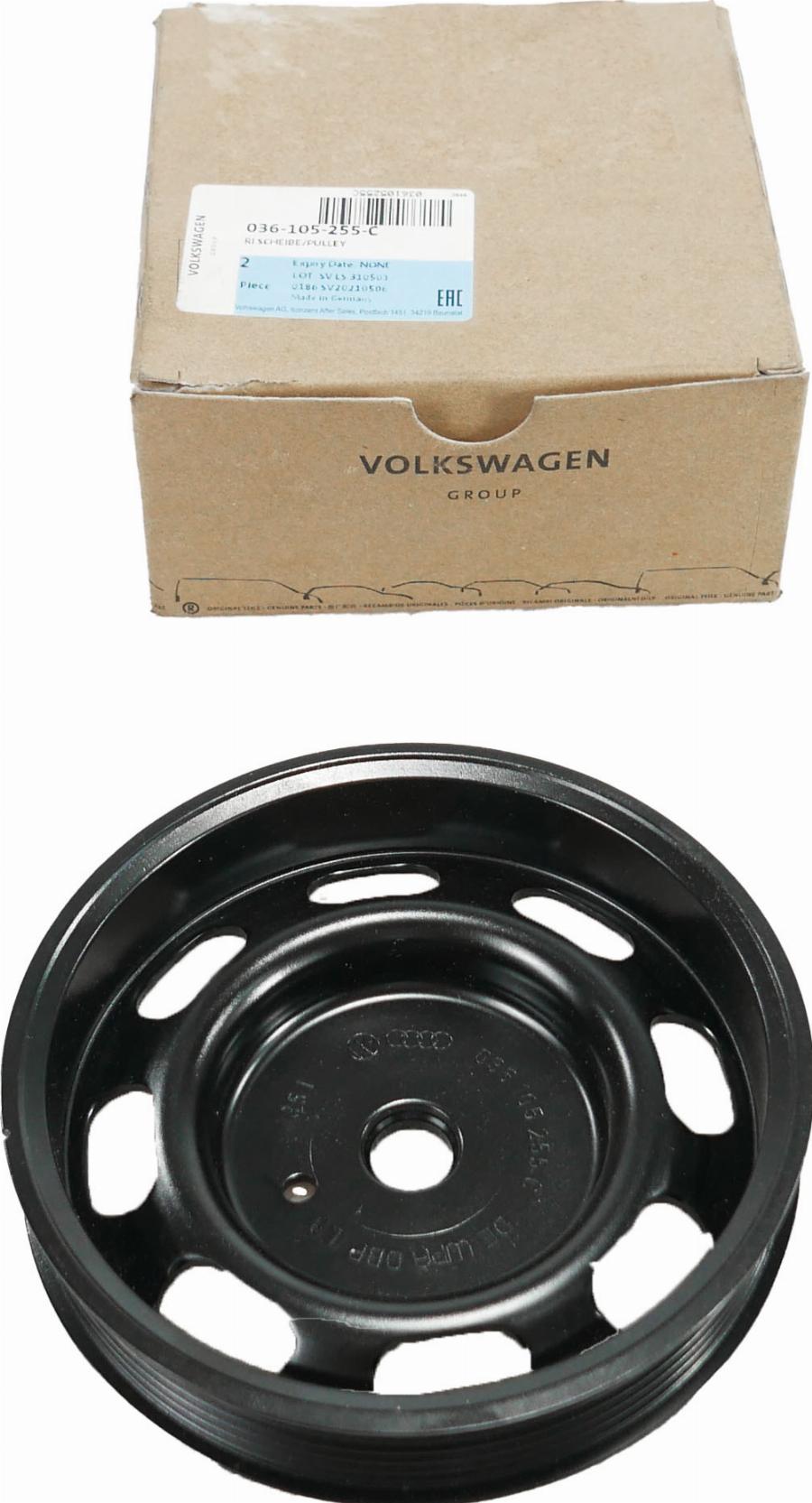 ATMMotoren 10023927 - Belt Pulley, crankshaft car-mod.net