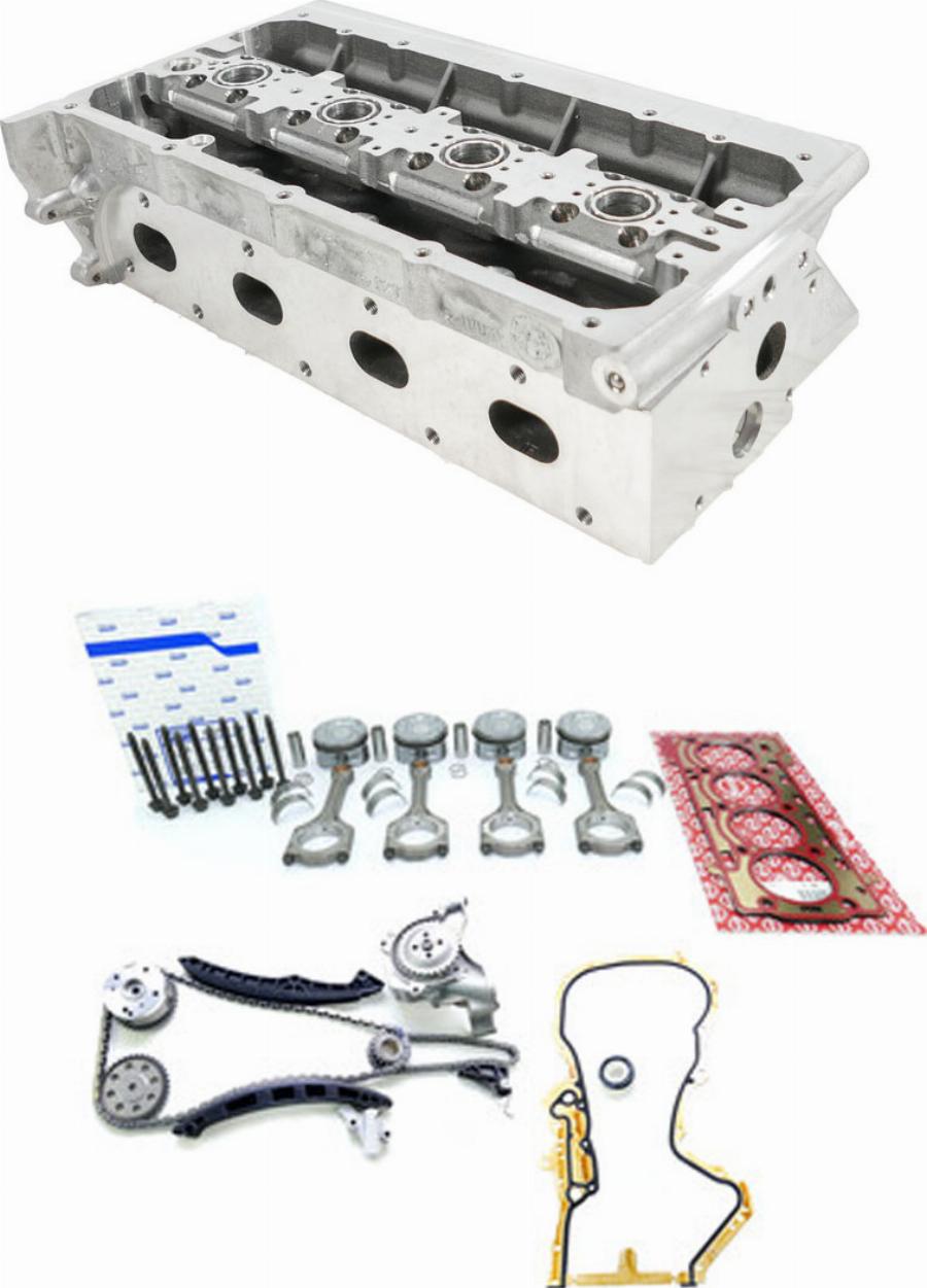 ATMMotoren 10023695 - Cylinder Head car-mod.net