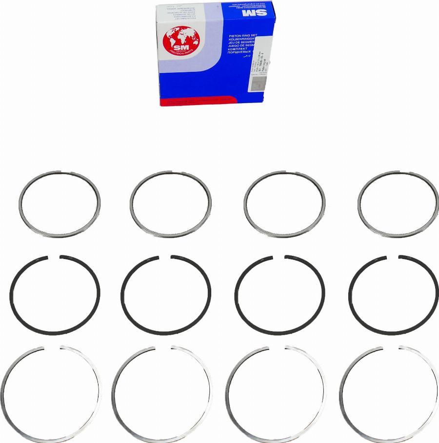 ATMMotoren 10027947 - Piston Ring car-mod.net