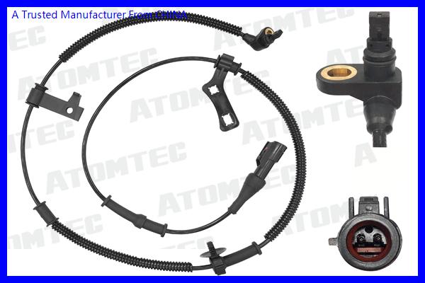 ATOMTEC WSS1D168 - ABS sensor, wheel speed car-mod.net