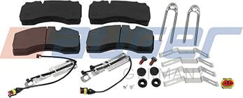 Auger 92899 - Brake Pad Set, disc brake car-mod.net