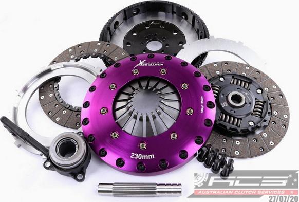 AUSTRALIAN CLUTCH KVW23698-2A - Clutch Kit car-mod.net