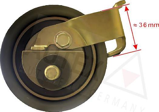 Autex 641084 - Tensioner Pulley, timing belt car-mod.net