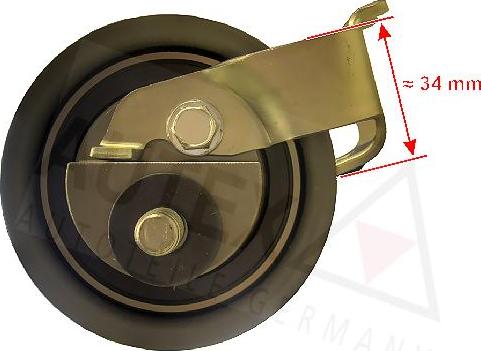 Autex 641753 - Tensioner Pulley, timing belt car-mod.net