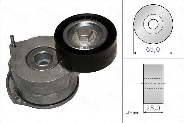 Autex 654905 - Belt Tensioner, v-ribbed belt car-mod.net