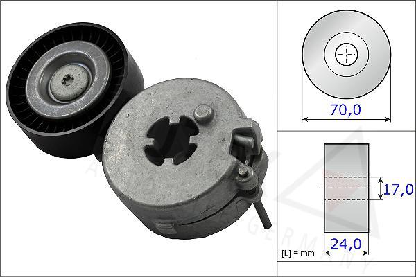 Autex 654838 - Belt Tensioner, v-ribbed belt car-mod.net