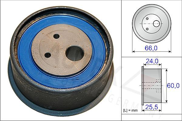 Autex 654826 - Tensioner Pulley, timing belt car-mod.net