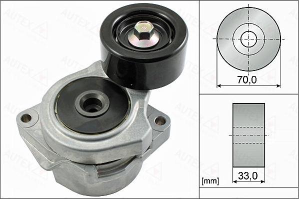 Autex 655097 - Belt Tensioner, v-ribbed belt car-mod.net