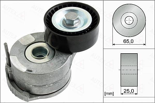 Autex 655038 - Belt Tensioner, v-ribbed belt car-mod.net