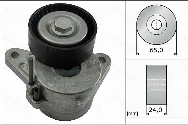 Autex 655120 - Belt Tensioner, v-ribbed belt car-mod.net