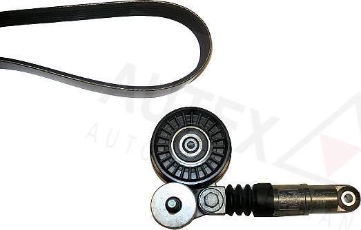 Autex 702376 - V-Ribbed Belt Set car-mod.net