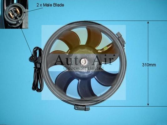 Auto Air Gloucester 05-1113 - Electric Motor, radiator fan car-mod.net