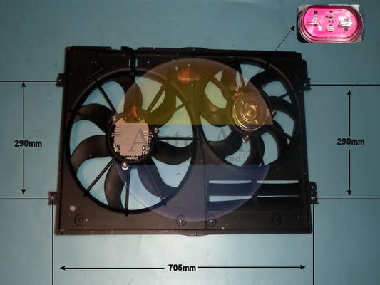 Auto Air Gloucester 05-1844 - Electric Motor, radiator fan car-mod.net