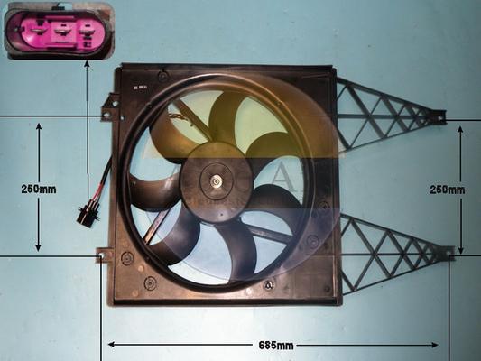 Auto Air Gloucester 05-1847 - Electric Motor, radiator fan car-mod.net