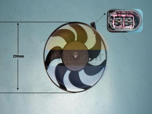 Auto Air Gloucester 05-1850 - Electric Motor, radiator fan car-mod.net