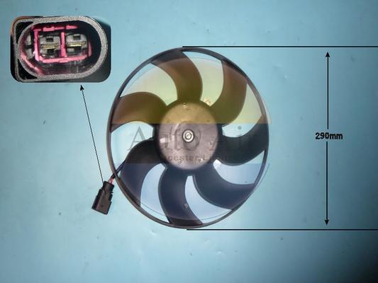 Auto Air Gloucester 05-1851 - Electric Motor, radiator fan car-mod.net