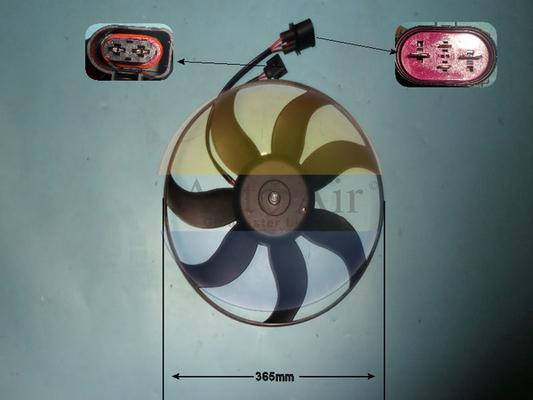 Auto Air Gloucester 05-1852 - Electric Motor, radiator fan car-mod.net