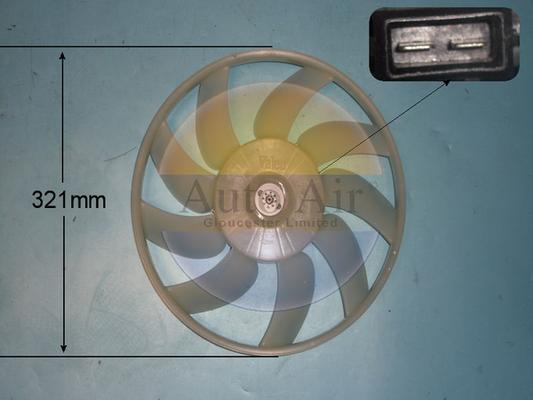 Auto Air Gloucester 05-1735 - Electric Motor, radiator fan car-mod.net