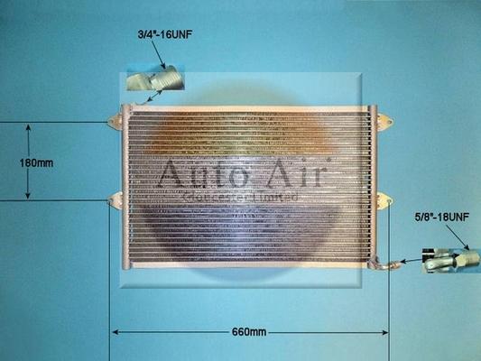 Auto Air Gloucester 16-9576 - Condenser, air conditioning car-mod.net