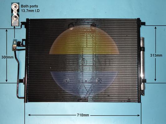 Auto Air Gloucester 16-9134 - Condenser, air conditioning car-mod.net