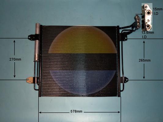 Auto Air Gloucester 16-9136 - Condenser, air conditioning car-mod.net