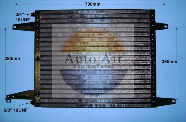 Auto Air Gloucester 16-5004 - Condenser, air conditioning car-mod.net