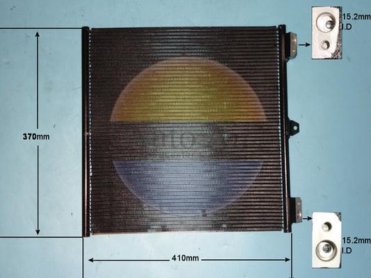 Auto Air Gloucester 16-0143 - Condenser, air conditioning car-mod.net