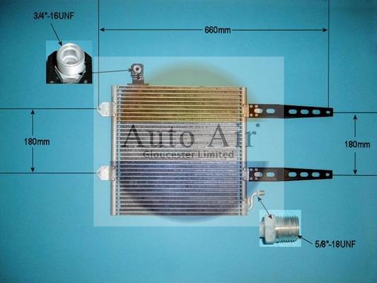 Auto Air Gloucester 16-1031 - Condenser, air conditioning car-mod.net