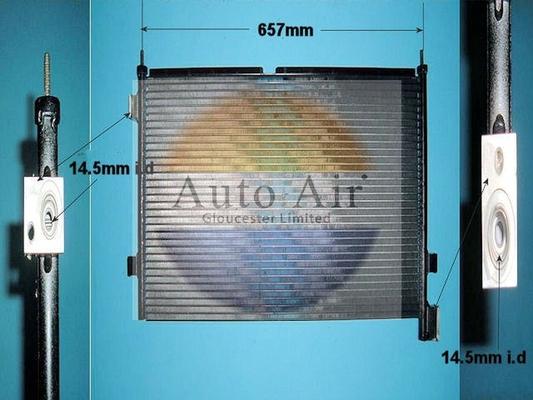Auto Air Gloucester 16-1038 - Condenser, air conditioning car-mod.net