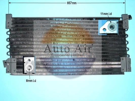 Auto Air Gloucester 16-1037 - Condenser, air conditioning car-mod.net
