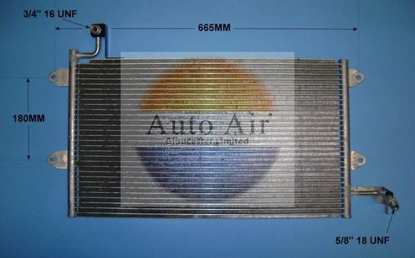 Auto Air Gloucester 16-8554 - Condenser, air conditioning car-mod.net
