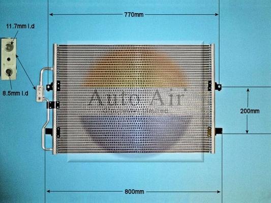 Auto Air Gloucester 16-2089 - Condenser, air conditioning car-mod.net
