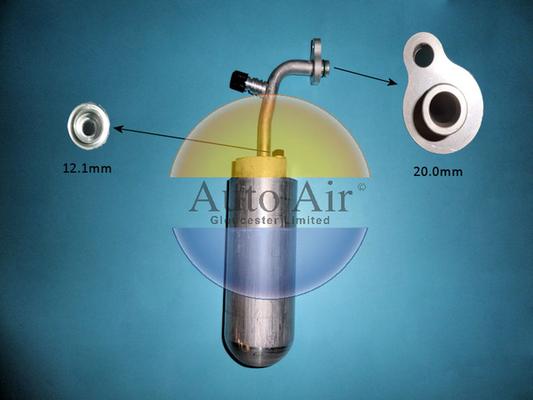 Auto Air Gloucester 319007 - Dryer, air conditioning car-mod.net